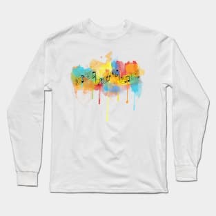 Watercolor Melody Long Sleeve T-Shirt